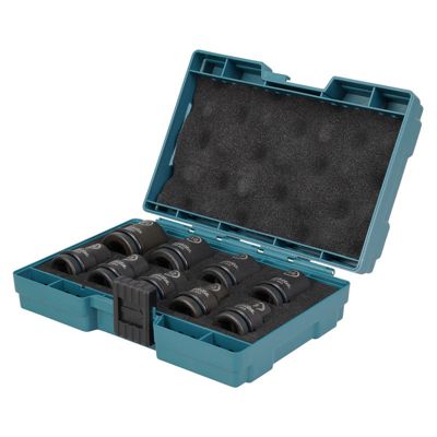 Jeu de douilles a choc Makita E 16570 9 pieces 8 a 21 mm