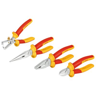 Jeu de pinces VDE Professional (4pcs) - BOSCH 1600A02NG1