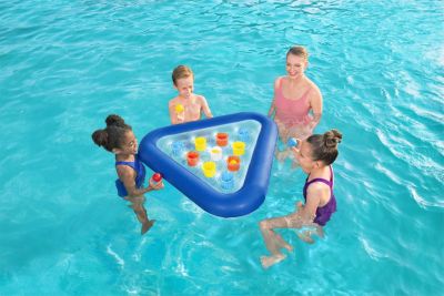 Jeu de piscine gonflable pong Bestway L.99 x l.91,5 x H.13 cm