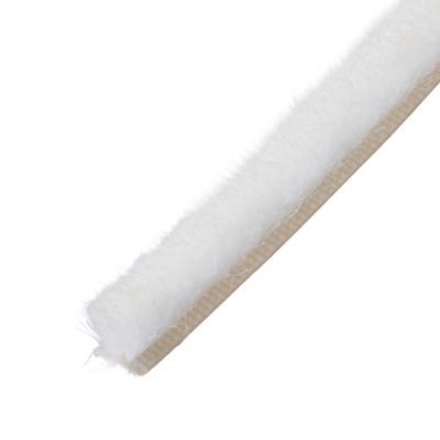 Joint à brosse adhésif porte et fenêtre Diall blanc L.20 m