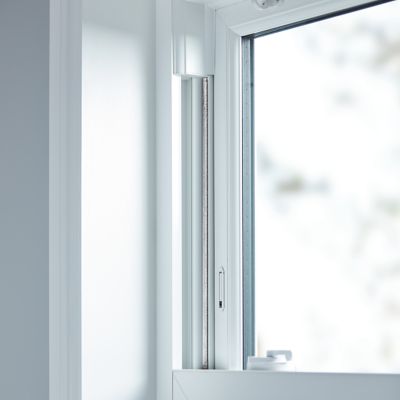 Joint à brosse adhésif porte et fenêtre Diall blanc L.6 m