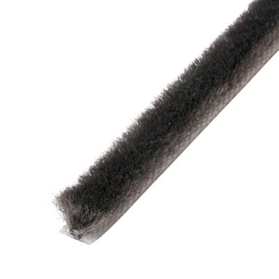 Joint à brosse adhésif porte et fenêtre Diall gris L.20 m