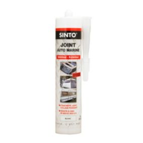 Joint auto-marine Blanc 290 ml Sinto