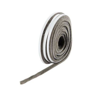 Joint Auto-adhésif Pour Brosse De Décapage 1/4" X 1/4" X 36 Pieds - Gris - Neuf