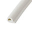 Joint caoutchouc adhésif profil P Diall blanc L.6 m