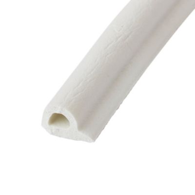 Joint caoutchouc adhésif profil P Volden blanc L.6 m