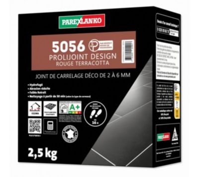 Joint carrelage 5056 Prolijoint Design (2 à 6 mm) 2, 5Kg  - Terracotta PAREXLANKO