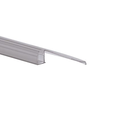 Ongemak Zegevieren contrast Joint d'étanchéité bas horizontal pour portes de douche coulissantes, 100  cm, transparent pour verre 8 mm | Castorama