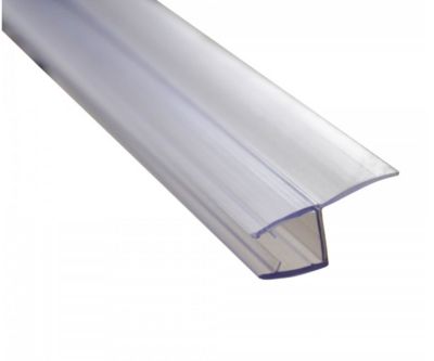 Joint D'étanchéité Pour Porte De Douche DK02 - 110 Cm, 4-5 Mm - Bande PVC Anti-fuites Et Moisissures