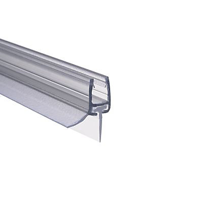 Joint de porte de douche 6 mm,h Type 200 cm Joint pour Porte en Verre,pour paroi en verre 6-12 mm de forme droite ou incurvée