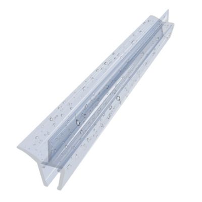Joint d'étanchéité pour porte de douche DK06 verre 6 à 7 mm 70 cm transparent KYCT