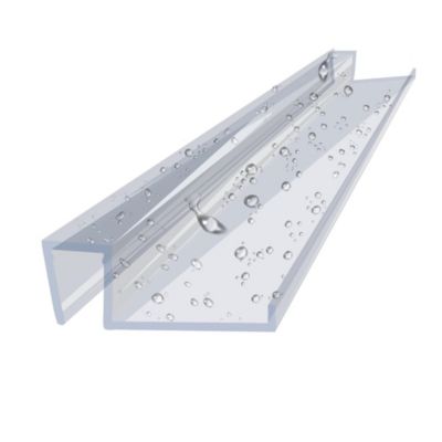 Joint d'étanchéité pour porte de douche DK08 verre 6 mm 90 cm transparent KYCT