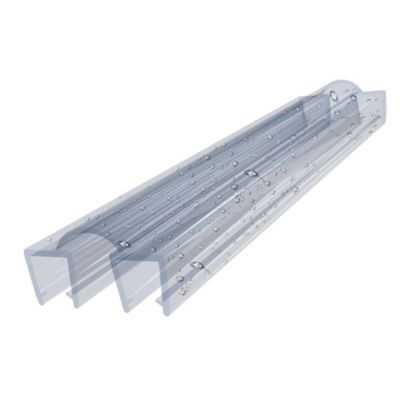 Joint d'étanchéité pour porte de douche DK11 verre 4 mm 180 cm transparent KYCT