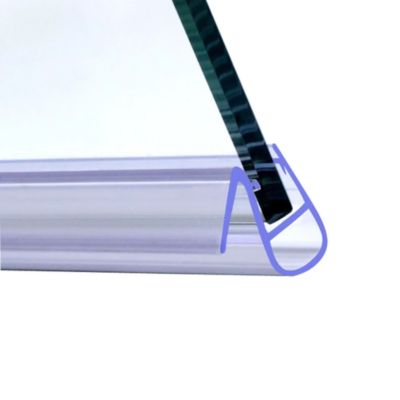 Joint d'étanchéité pour porte de douche en 90cm pour la vitre - pour la vitre 6 mm - transparent