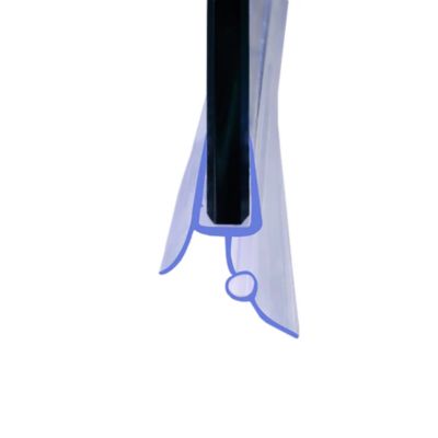 Joint d'étanchéité pour porte de douche en 90cm pour la vitre - pour la vitre 6 mm - transparent