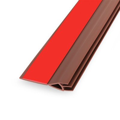 Joint de bas de porte marron, autocollant, insonorisant, coupe-vent et anti-insectes