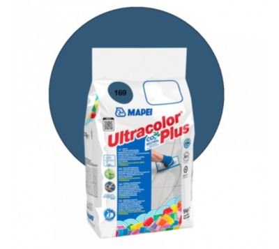 Joint de carrelage ULTRACOLOR PLUS  - 169 - Bleu Acier 5 kg MAPEI