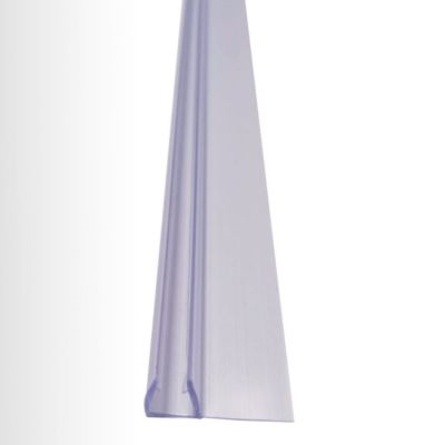 Joint de douche 90 degré pour cabine ou vitre et paroi de douche verre épaisseur 6mm - 195cm