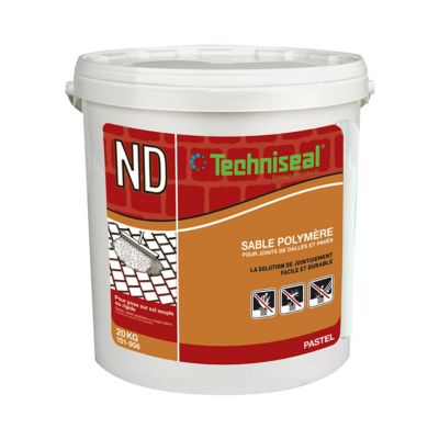 Joint polymère noir pour dalles et pavés 20kg