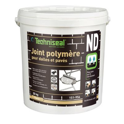 Joint polymère pastel pour dalles et pavés 20kg Castorama