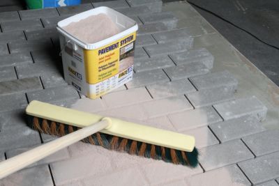 Joint polyvalent pour pavés blanc 20kg Semin Pavement System
