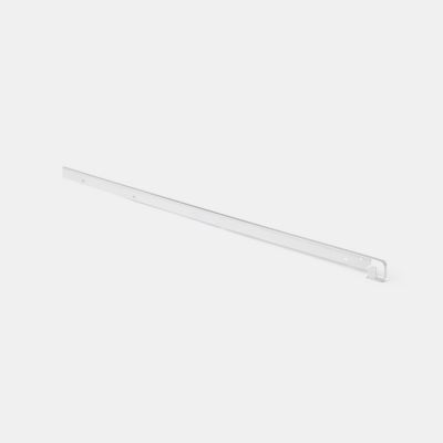 Joint pour plan de travail GoodHome Nantua Argent l. 30 mm x H. 16 mm