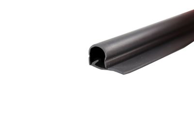 Joint PVC adhésif profil P Volden noir L.6 m