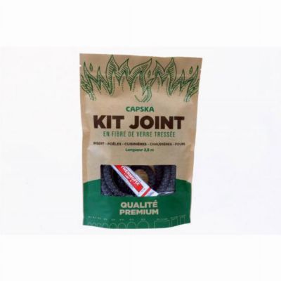 Joint rond tressé diamètre  15 mm x 2.5 m + colle