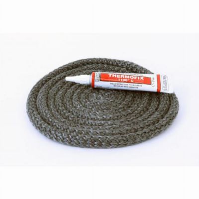 Joint rond tressé diamètre  9 mm x 2.5 m + colle
