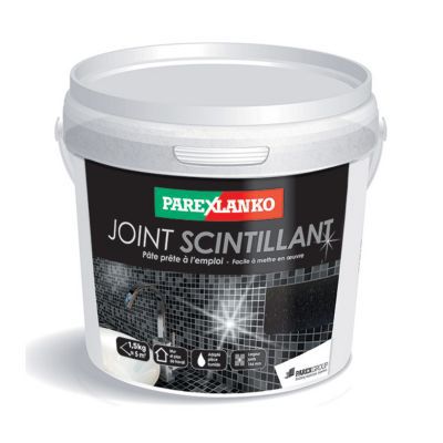Joint scintillant anthracite argenté 1,5 kg