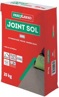 Joint sol hydrofugé gris Parexlanko 25 kg