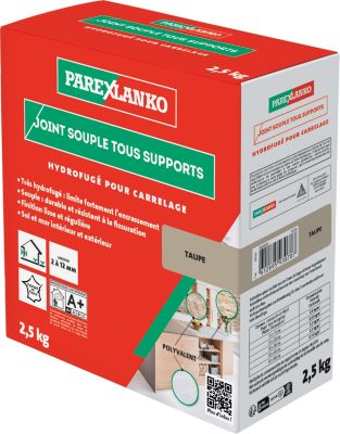 Joint souple tous supports taupe Parexlanko 2,5 kg