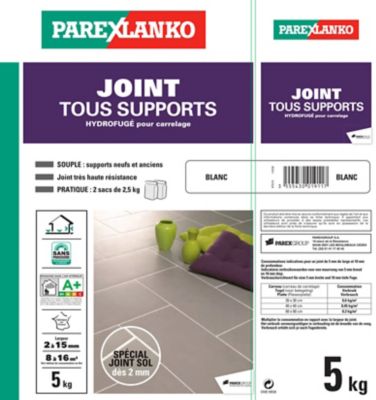 Joint tous supports Parexlanko 5 kg anthracite