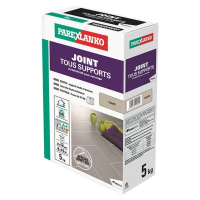 Joint tous supports Parexlanko taupe 5Kg