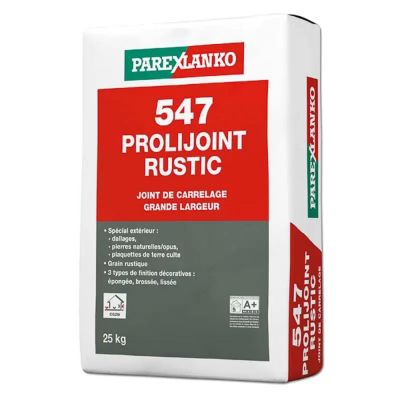 Joint traditionnel ton pierre - 547 Parexlanko - sac de 25 kg (vendu à la pièce)