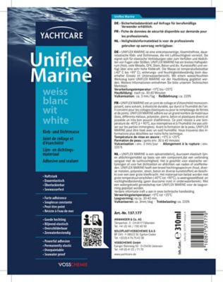 Joint Uniflex marine 310 ml coloris blanc