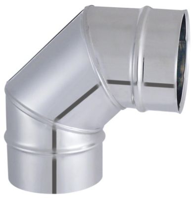 JONCOUX Tuyau TYRAL INOX  304 - Diam. 230 - Coude à secteur 90 deg.