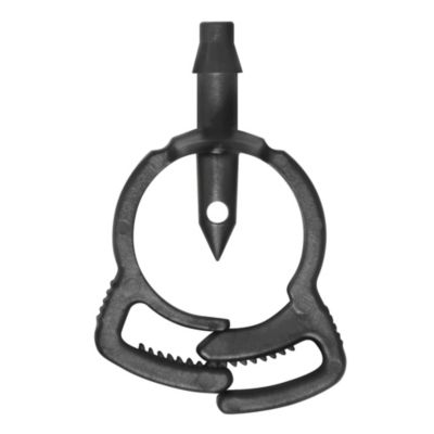 Jonction cannelée vendue par 10 Jardibric 6350036U auto-perçante avec collier de serrage 6mm