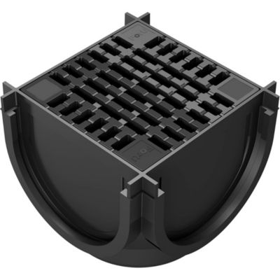 Jonction d'angle pour caniveau A15 polypropylène Fitt