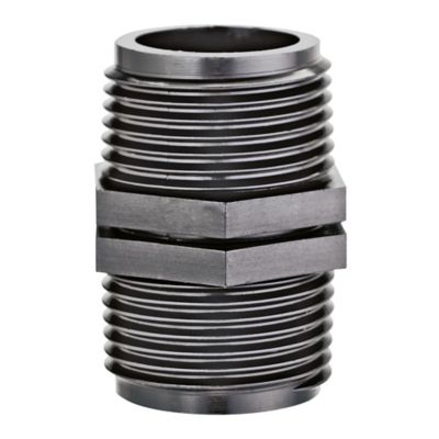 Jonction raccord de vanne mamelon 1" M x 1" M