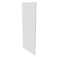 Joue de finition blanche 120,8 x 48 cm Form Perkin