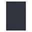 Joue de finition caisson bas Goodhome Garcinia bleu mat H. 90 cm x l. 61 cm x Ep. 18 mm