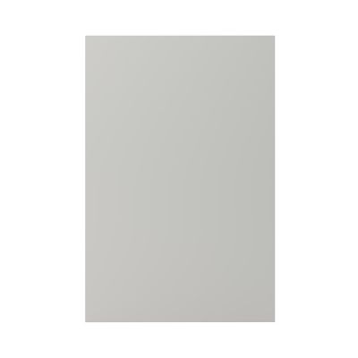 Joue de finition caisson bas Goodhome Garcinia ciment H. 90 cm x l. 61 cm x Ep. 18 mm