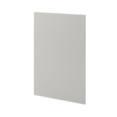 Joue de finition caisson bas Goodhome Stevia gris mat H. 90 cm x l. 61 cm x Ép. 18mm