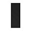 Joue de finition caisson haut Goodhome Pasilla Noir H. 96 cm x l. 36 cm x Ep. 18 mm