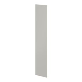 Joue de finition gris clair Atomia H. 187,5 x l. 35 cm