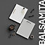 Joue de finition pour colonne XL électroménager Goodhome Balsamita Blanc H. 240 cm x l. 61 cm x Ep. 18 mm