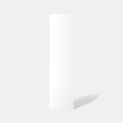 Joue de finition pour colonne XL électroménager Goodhome Stevia et Garcinia Blanc H. 240 cm x l. 61 cm x Ep. 18 mm
