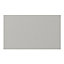 Joue de finition pour tiroir Stevia gris clair mat L. 60 cm x H. 34 cm Caraway Innovo GoodHome