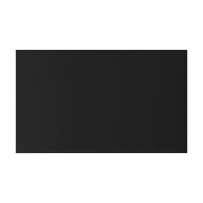 Joue de finition pour tiroir Stevia noir mat L. 60 cm x H. 34 cm Caraway Innovo GoodHome